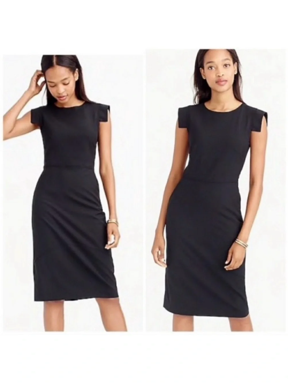 J.CREW Resume Dress Black 00